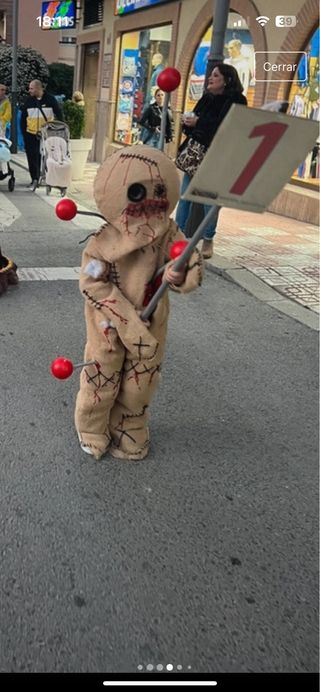 Disfraz casero de budù de espididol