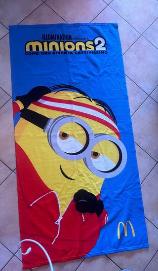 Minions ascigamano da spiaggia