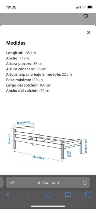 Cama infantil
