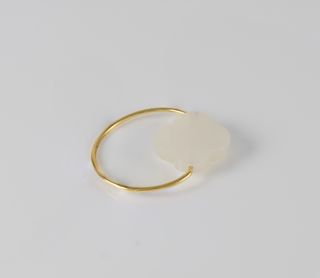 Anillo Morganne Bello de oro amarillo 18k