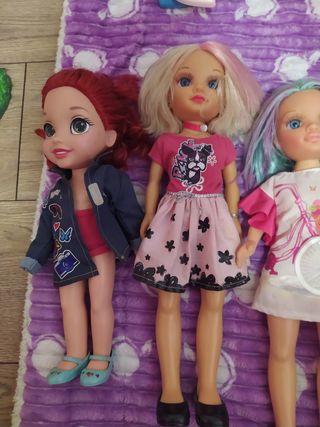 Lote: Prin.Disney, Nancy, bebé lloron..