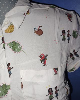 Camisa pinup Bershka 