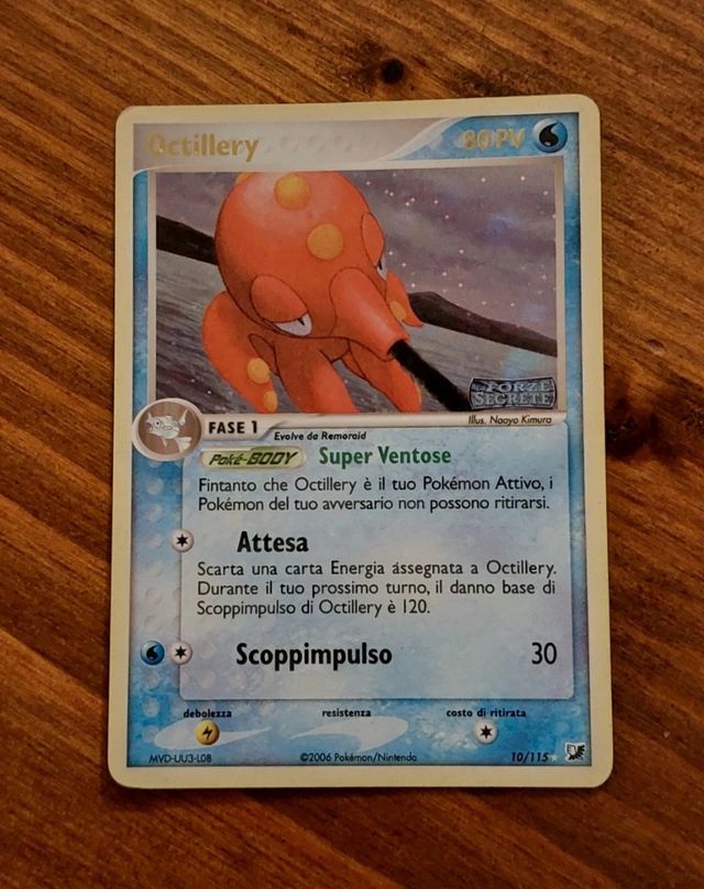 Pokemon Octillery 10/115 Holo