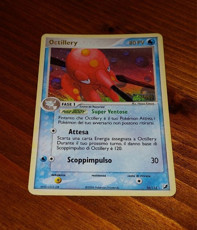 Pokemon Octillery 10/115 Holo
