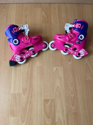 Patines linea oxelo rosa 26-28