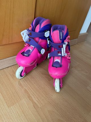Patines linea oxelo rosa 26-28
