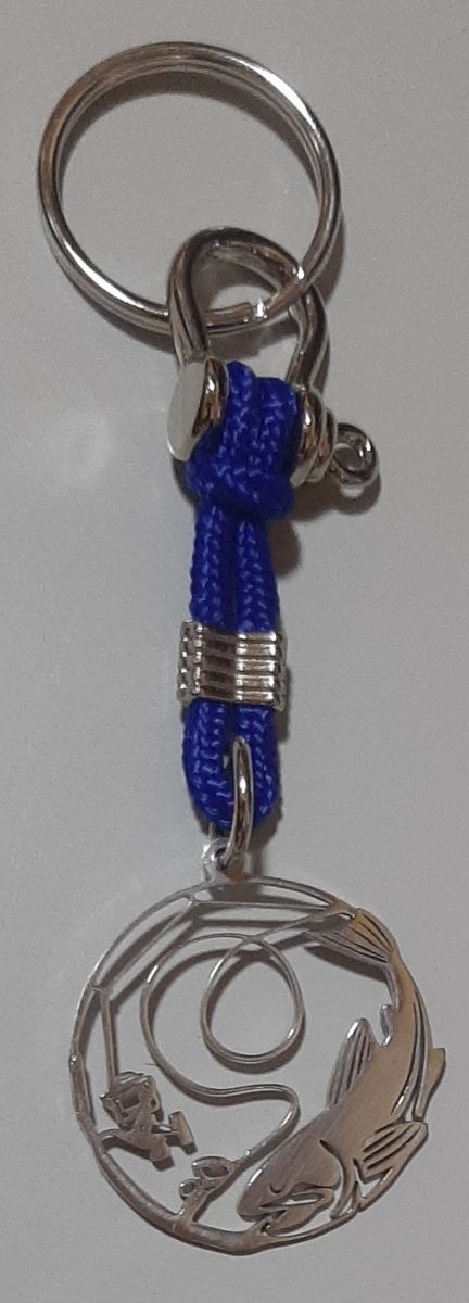 Llavero pescador