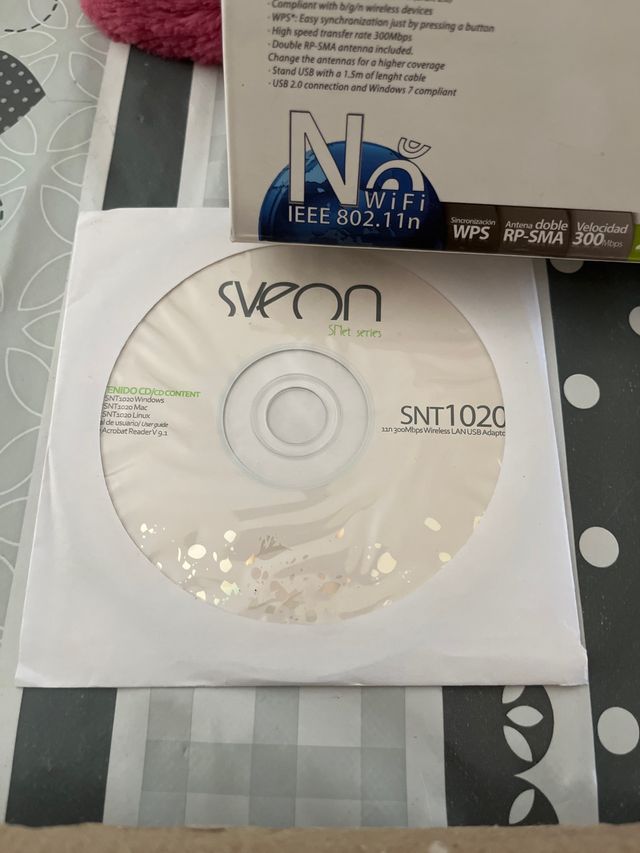 Adaptador inalámbrico wifi