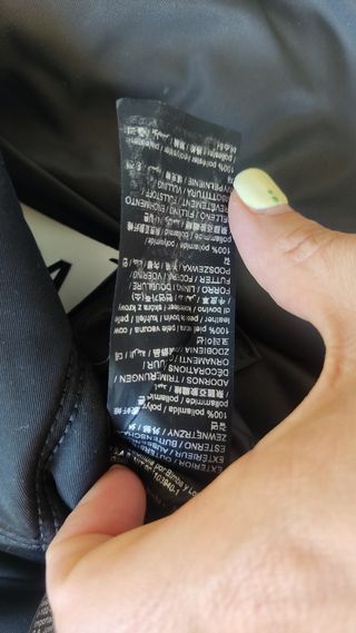 Bolso negro acolchado de Bimba y Lola