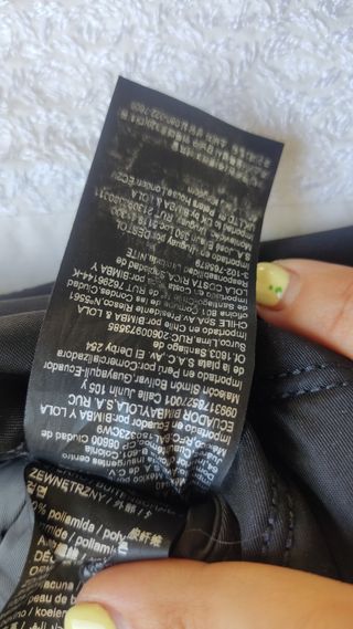 Bolso negro acolchado de Bimba y Lola