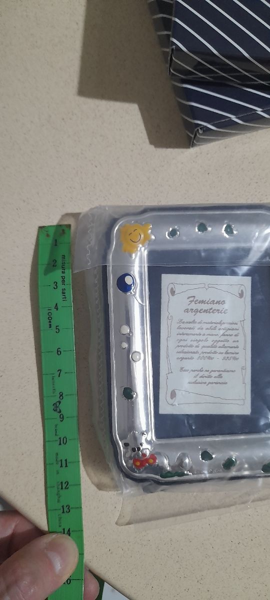 Portafoto  bambini argento 925