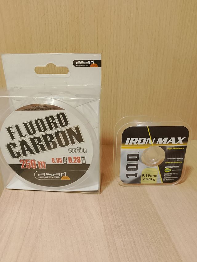 Dos BOBINAS...Hilo de pesca..OFERTA