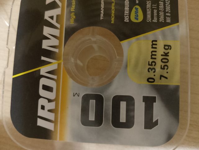 Dos BOBINAS...Hilo de pesca..OFERTA