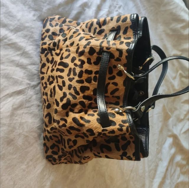 bolso de piel leopardo