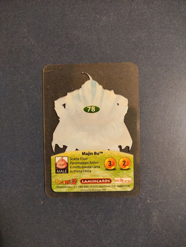 Lamincard Dragon ball Z Majin bu 78