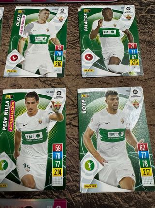 Adrenalyn cromos Elche