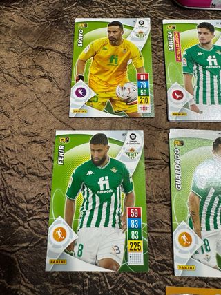 Adrenalyn cromos Betis 