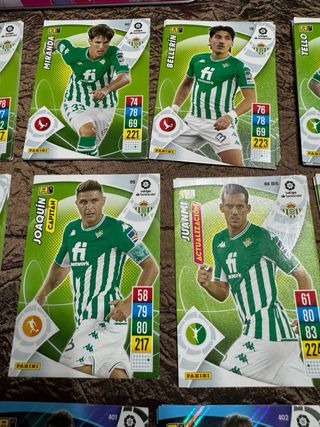 Adrenalyn cromos Betis 