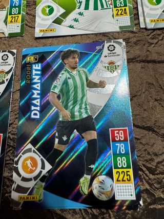 Adrenalyn cromos Betis 