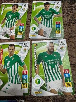 Adrenalyn cromos Betis 