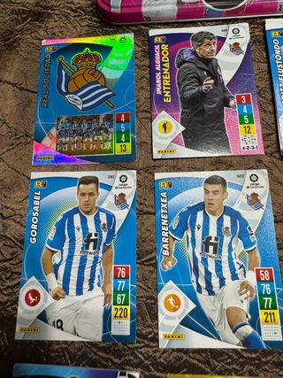 Adrenalyn cromos Español 