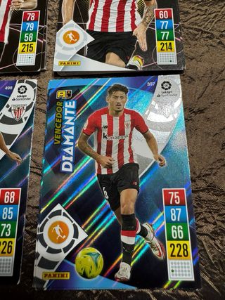 Adrenalyn cromos Atletico de Bilbao