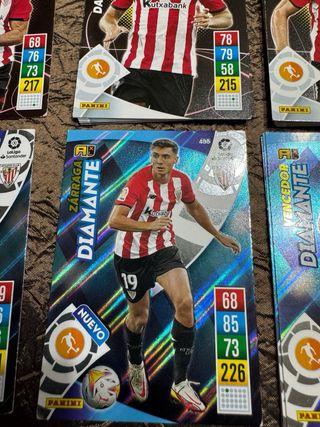 Adrenalyn cromos Atletico de Bilbao