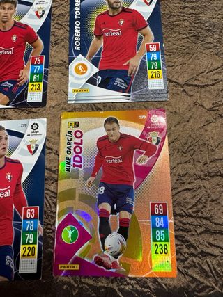 Adrenalyn cromos Osasuna