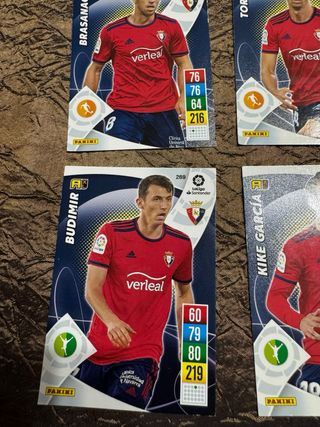 Adrenalyn cromos Osasuna
