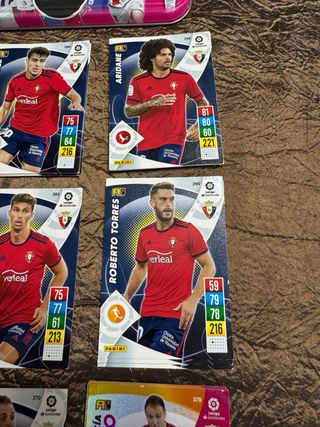 Adrenalyn cromos Osasuna