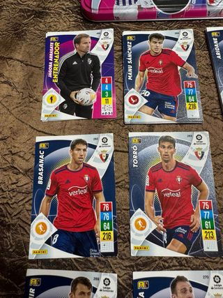 Adrenalyn cromos Osasuna