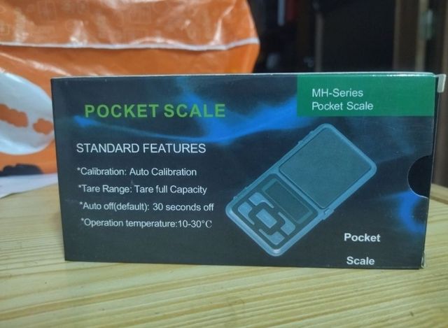 Balança digital de precisão 0,1-500g