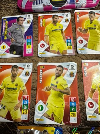 Adrenalyn Cromos Villareal