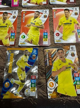 Adrenalyn Cromos Villareal