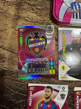 Adrenalyn Cromos Levante