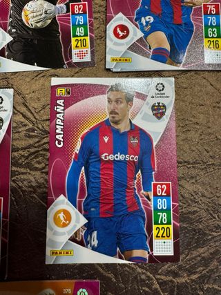 Adrenalyn Cromos Levante