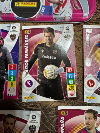 Adrenalyn Cromos Levante