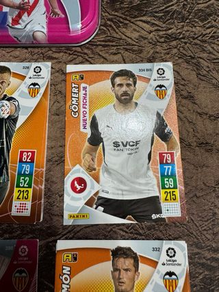 Adrenalyn Cromos Valencia