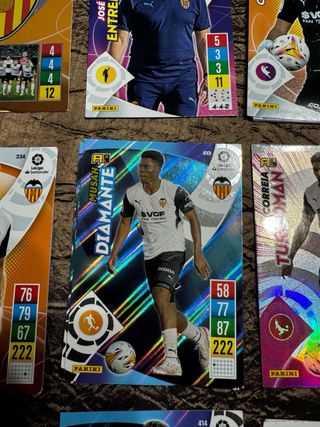 Adrenalyn Cromos Valencia