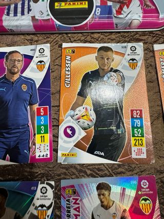 Adrenalyn Cromos Valencia