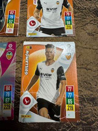 Adrenalyn Cromos Valencia