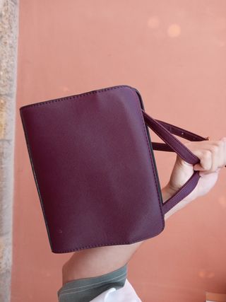 Bolso burdeos 