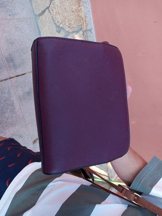 Bolso burdeos 