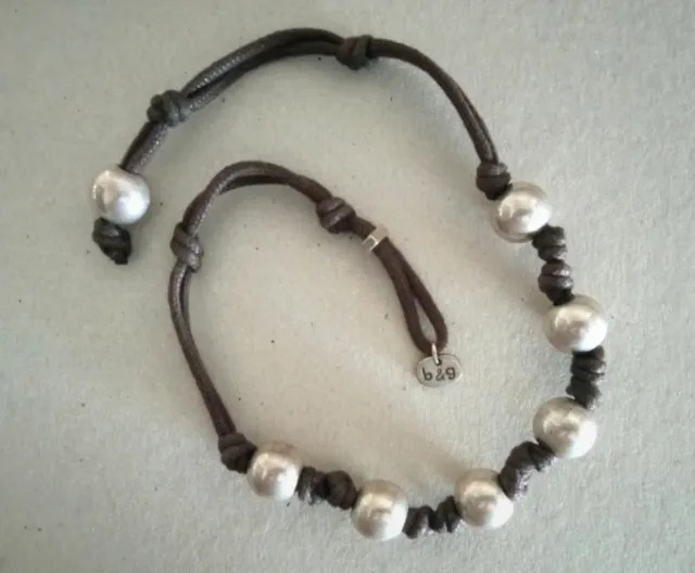 Gargantilla b&g, baño plata