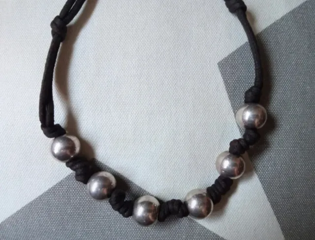 Gargantilla b&g, baño plata