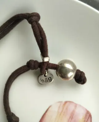 Gargantilla b&g, baño plata