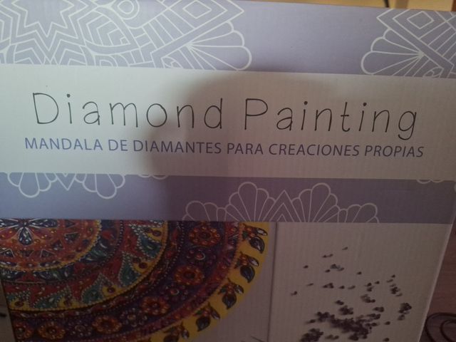 Diamond painting mandala