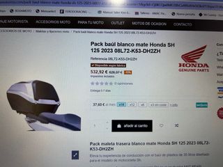 Baul moto honda sh 125