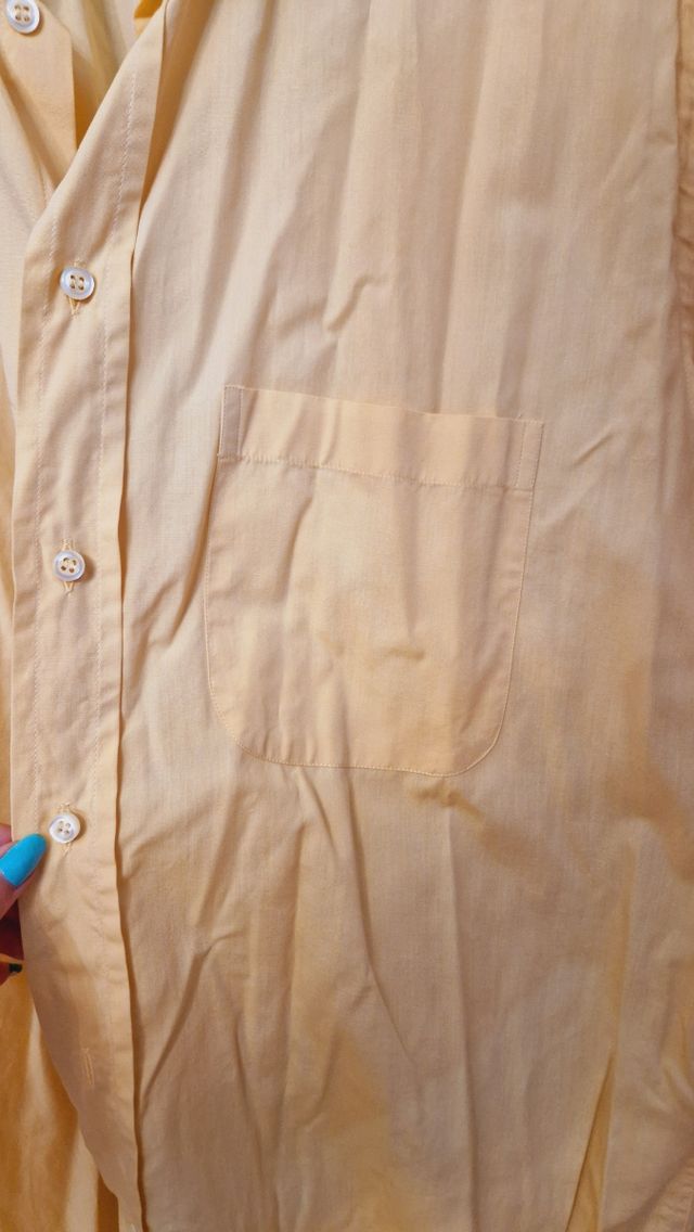 Camicia giallo pastello