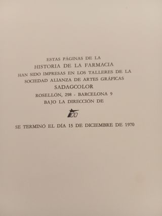 Páginas de historia de la farmacia 